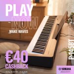 YAMAHA Digitalpiano P-145BT mit Bluetooth